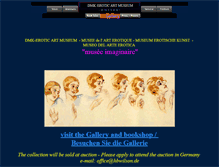 Tablet Screenshot of eroticart-museum.de